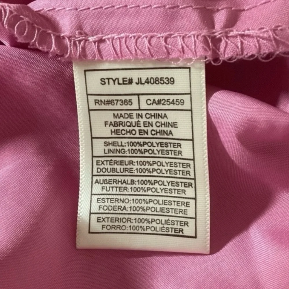 Betsey Johnson Pink Midi Dress with Red Heart Print - Picture 11 of 13